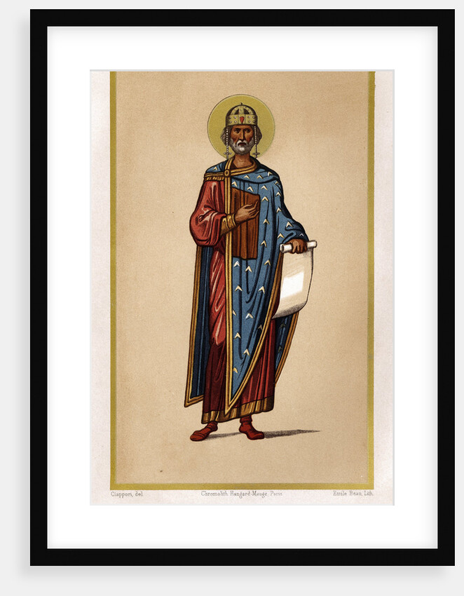 Book Illustration of King Solomon by Anonymous