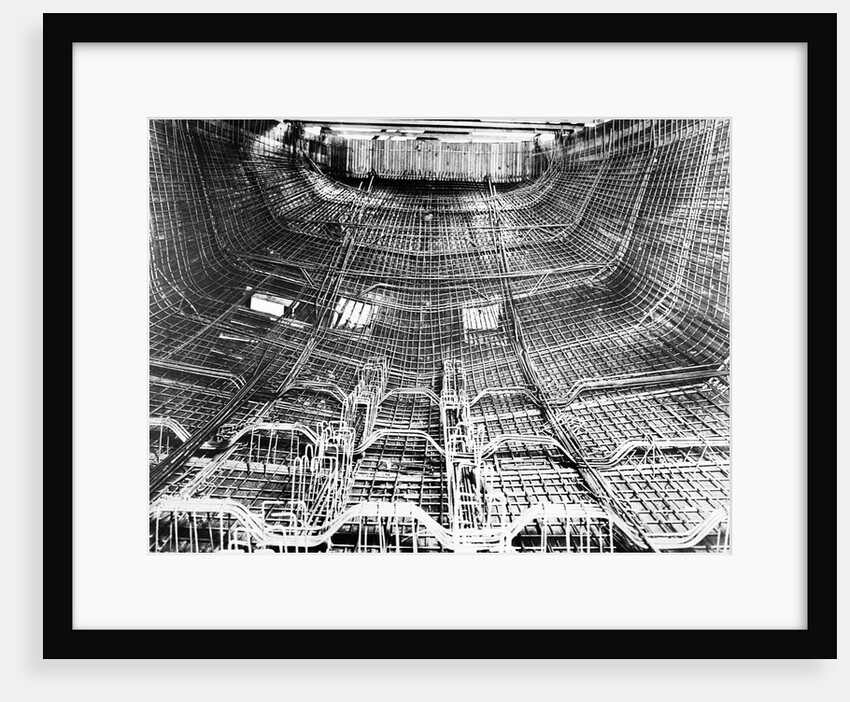 Interior of Ship Under Construction by Anonymous