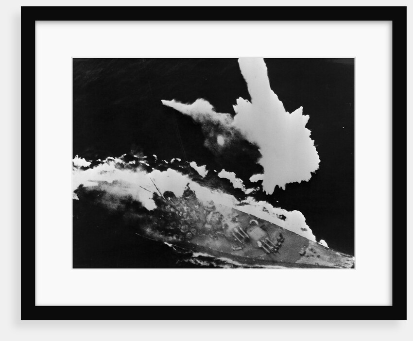Battleship Yamato Under Attack by Anonymous