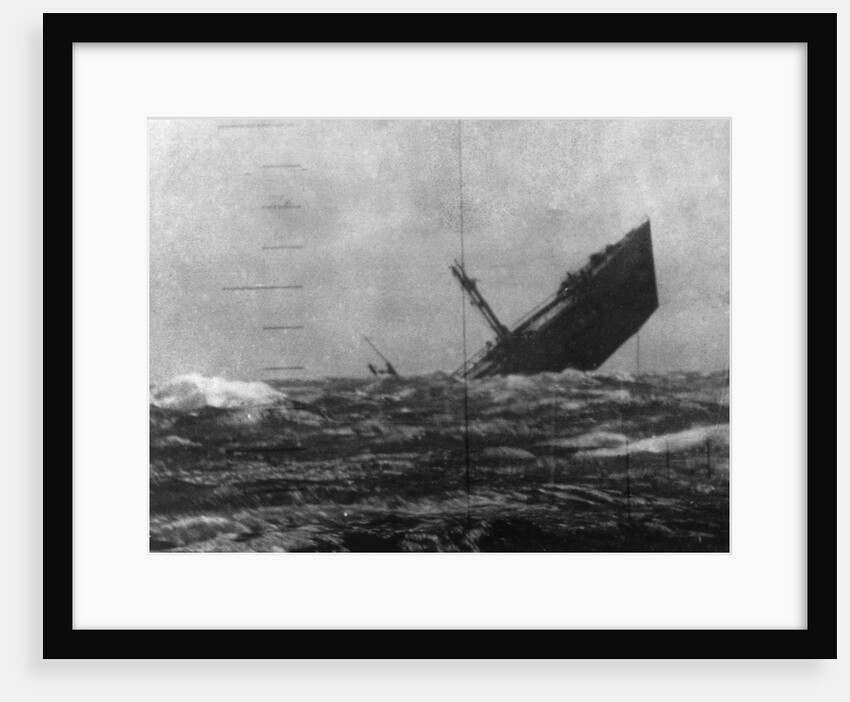 Japanese Ship Sinking by Anonymous