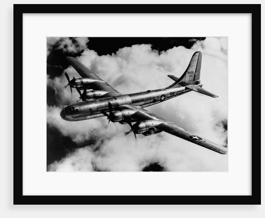 Boeing B-50A Superfortress in Flight by Anonymous