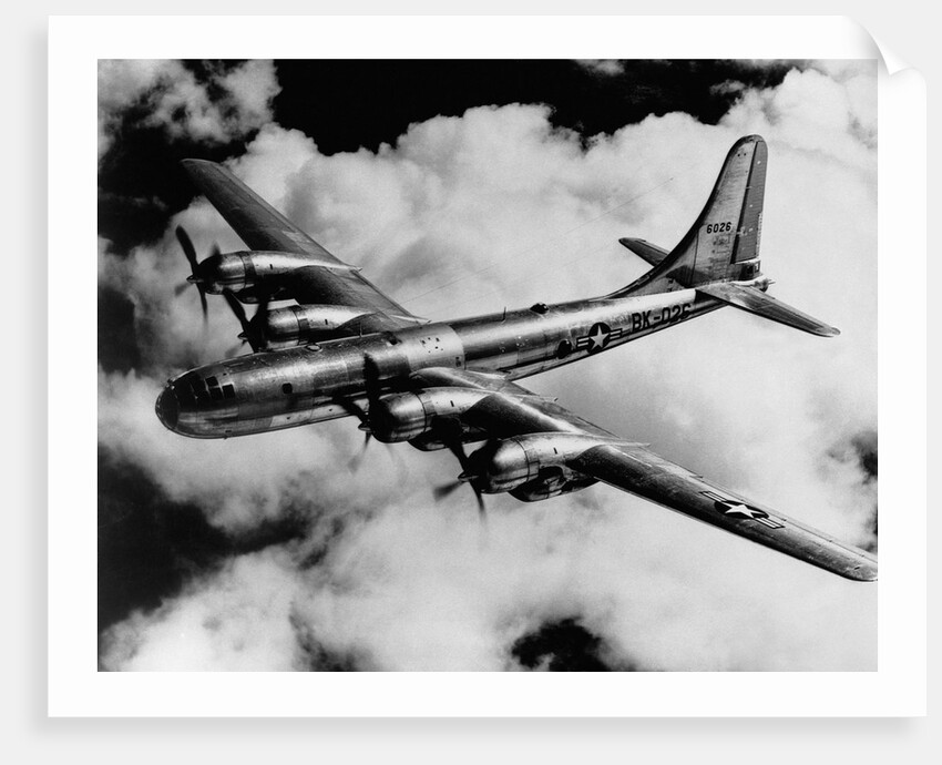 Boeing B-50A Superfortress in Flight by Anonymous