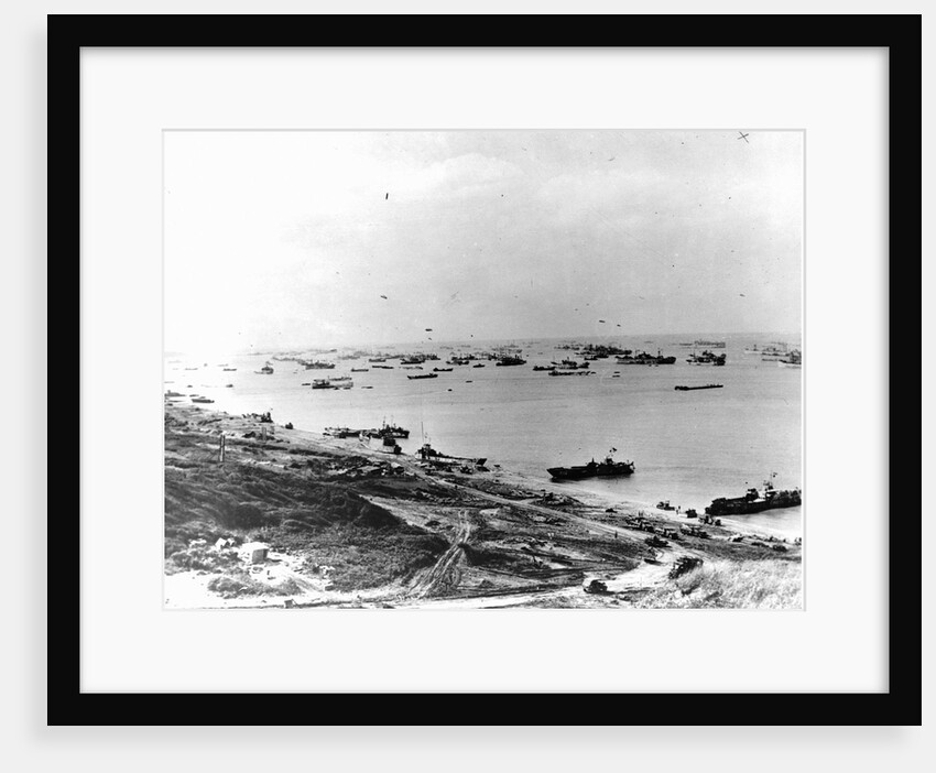 Omaha Beach on D-Day by Anonymous