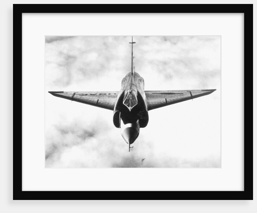 F-102A in Flight by Anonymous