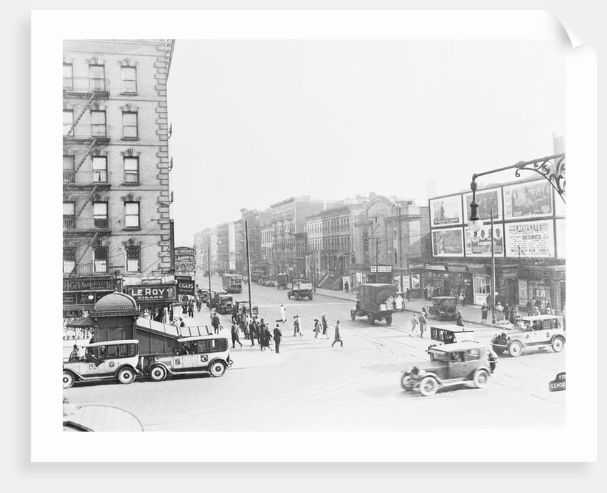 Intersection of Lenox Avenue and West 135th Street by Anonymous