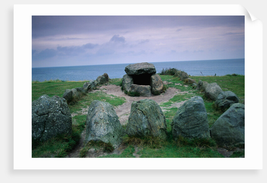 Stone Age Grave on German Island by Anonymous