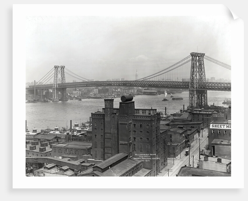 Williamsburg Bridge by Anonymous