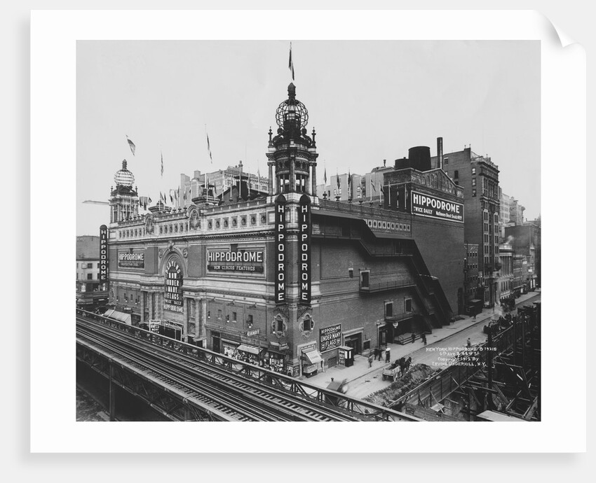 Hippodrome Theater in Manhattan by Anonymous