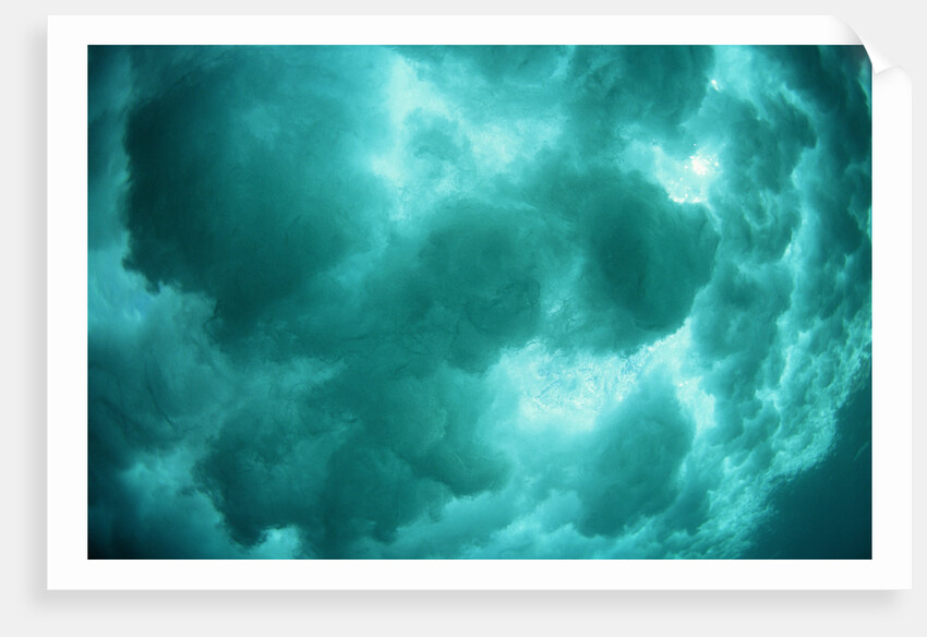 Breaking Wave Creating Turbulence in Water by Anonymous