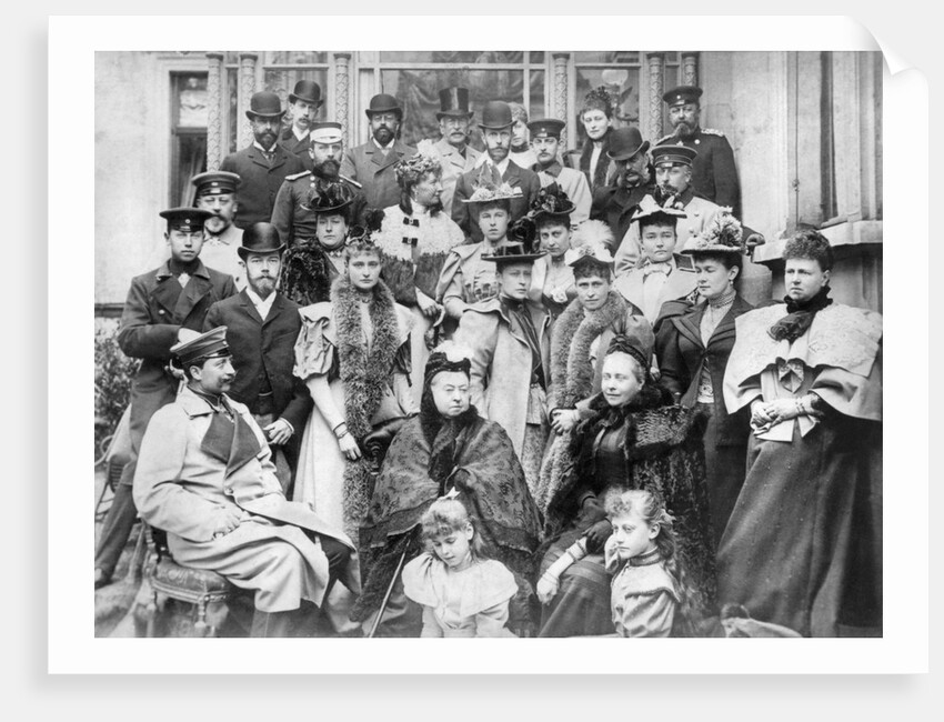 Queen Victoria and Family by Anonymous