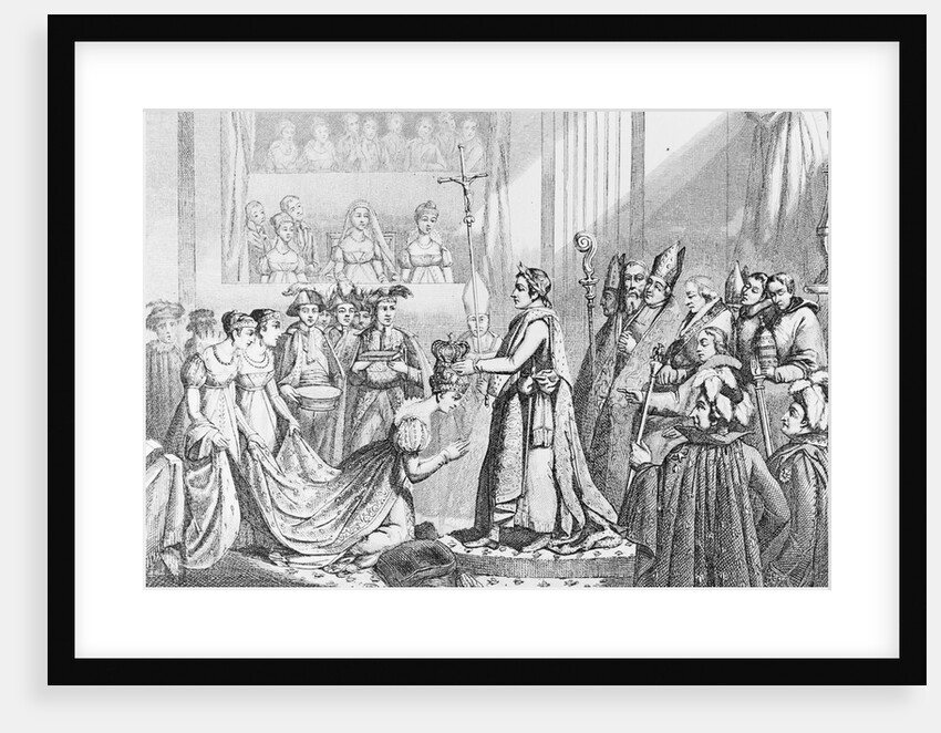 Napoleon Crowning Josephine by Anonymous