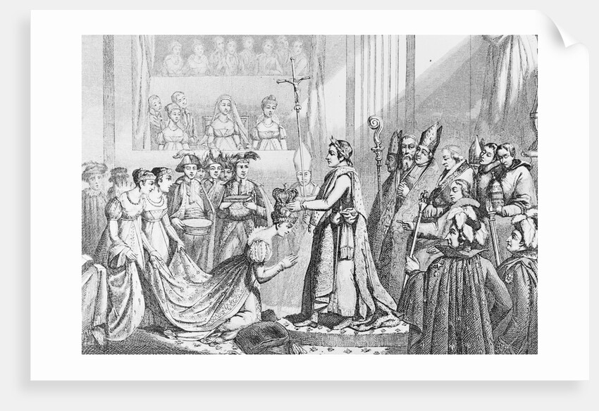 Napoleon Crowning Josephine by Anonymous