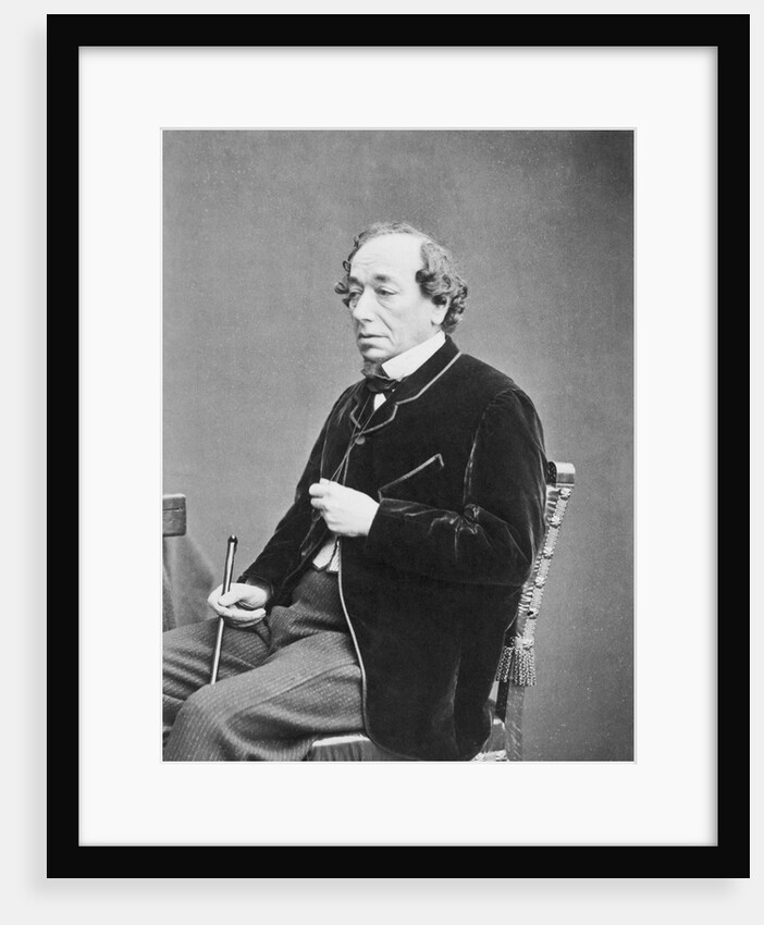 British Prime Minister Benjamin Disraeli by Anonymous
