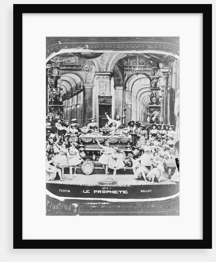 Ballet Dancers in the Opera The Prophet by Anonymous