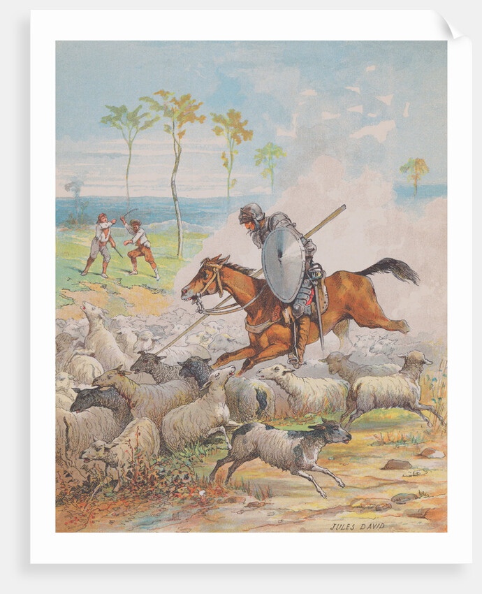 Scene from Cervantes' Don Quixote by Anonymous