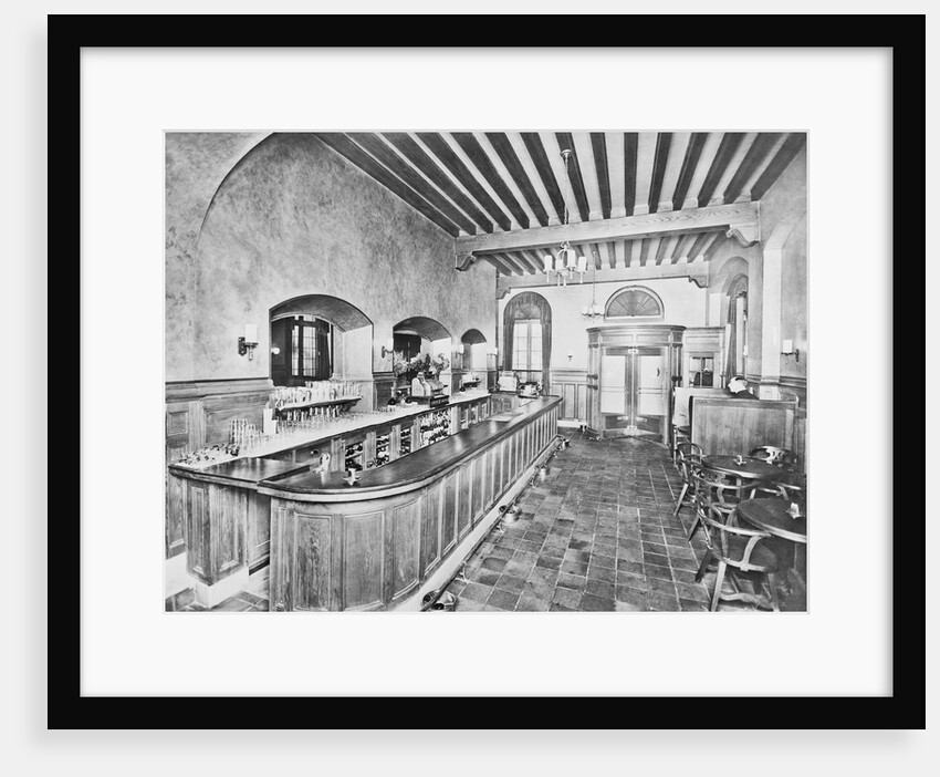 Interior of 1920s Bar by Anonymous
