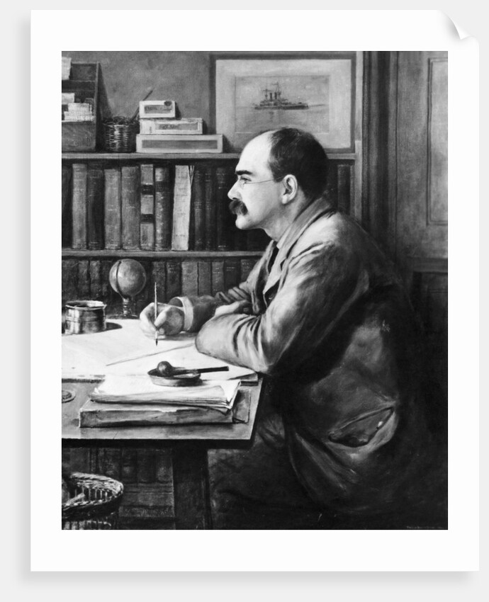 Rudyard Kipling by Philip Burne-Jones