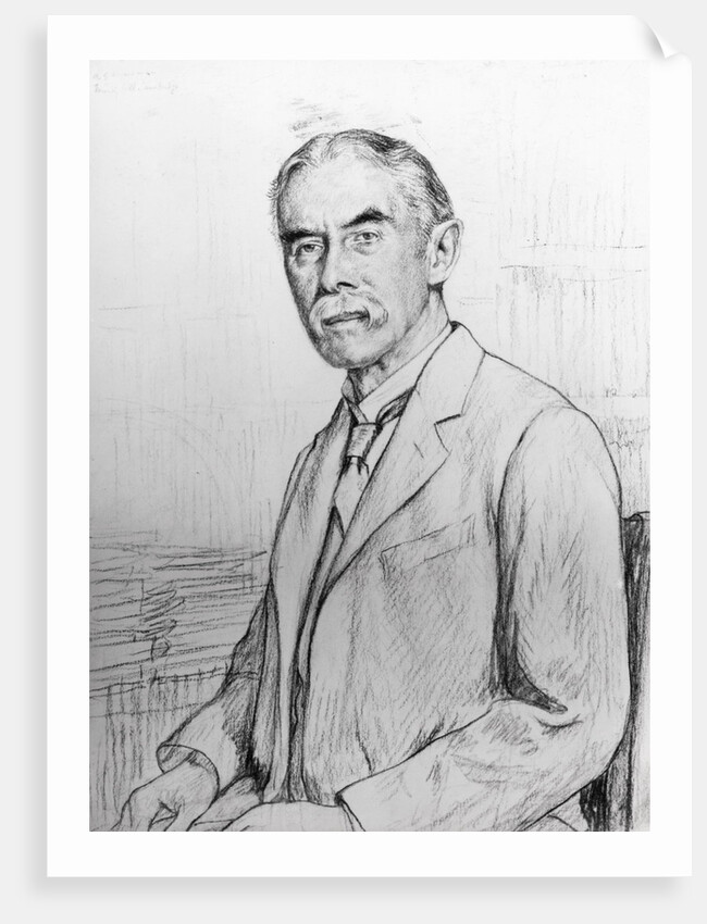 Portrait of Alfred Edward Housman by Anonymous