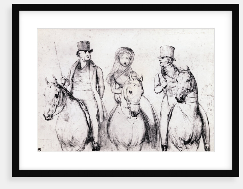 Queen Victoria and Others by Anonymous