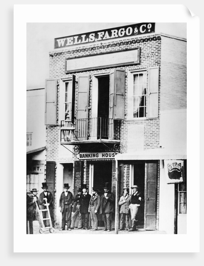 First Office of Wells Fargo Bank by Anonymous