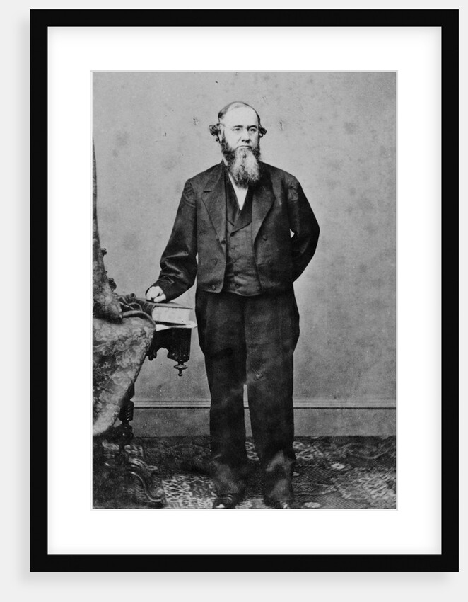 Portrait of Public Leader Edwin Stanton by Anonymous