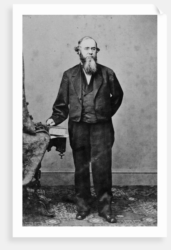 Portrait of Public Leader Edwin Stanton by Anonymous