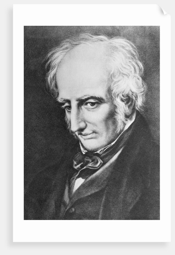 Print of William Wordsworth by Anonymous