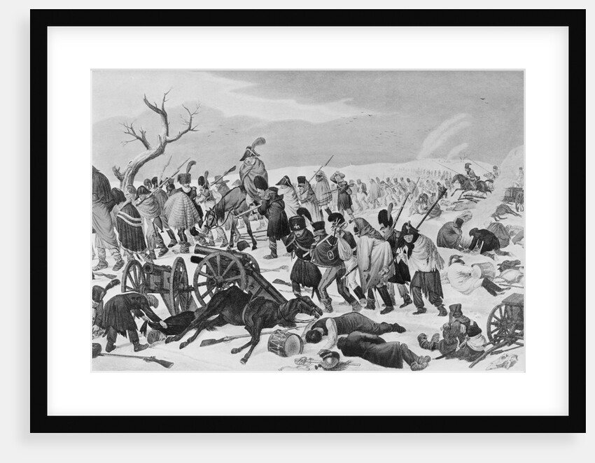 Napoleon's Army Retreating from Russia by Anonymous