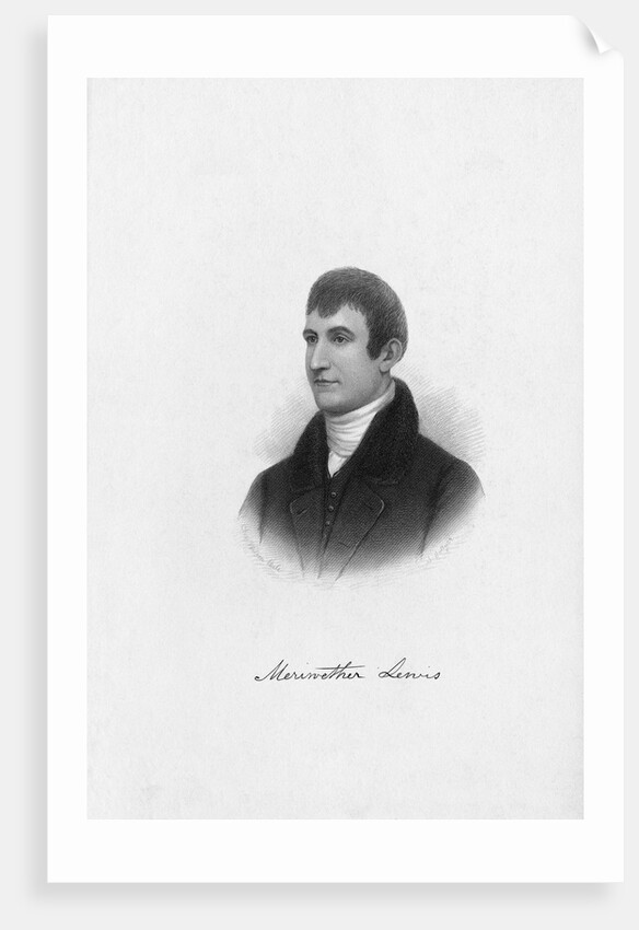 Portrait of Meriwether Lewis by Anonymous