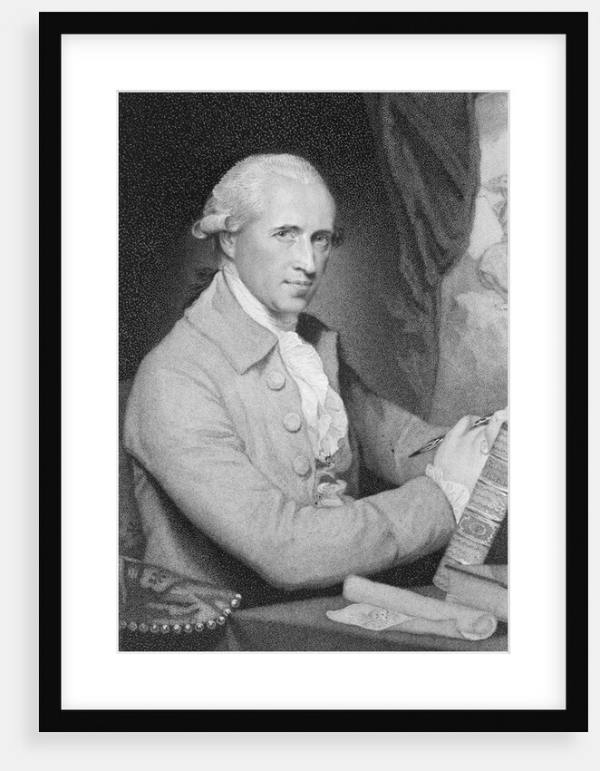 Painter Benjamin West by Anonymous