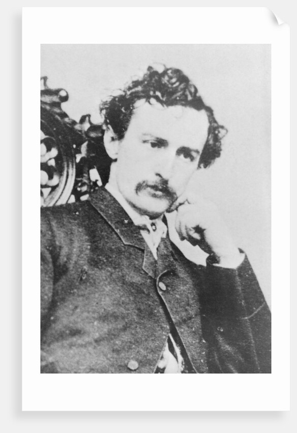 Portrait of John Wilkes Booth by Anonymous