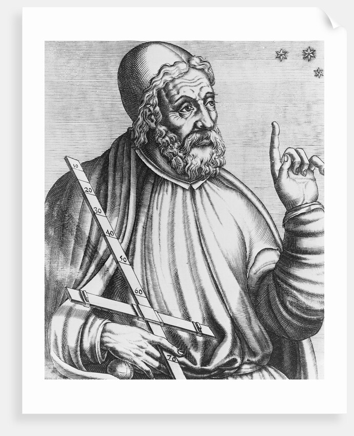 Portrait of Ptolomy by Andre Thevet