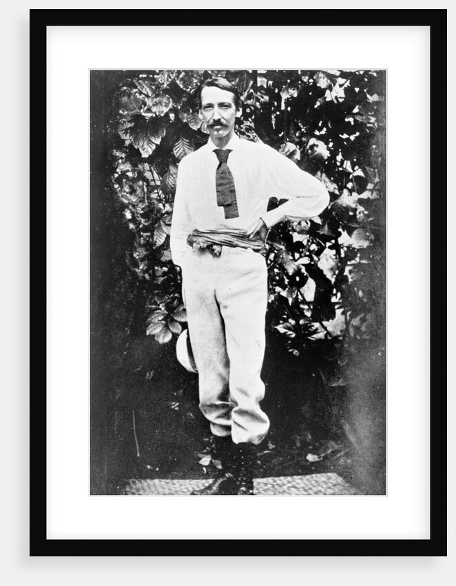 Portrait of Robert Louis Stevenson by Anonymous