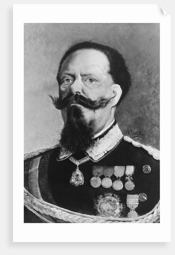 Portrait of King Victor Emmanuel II by Anonymous