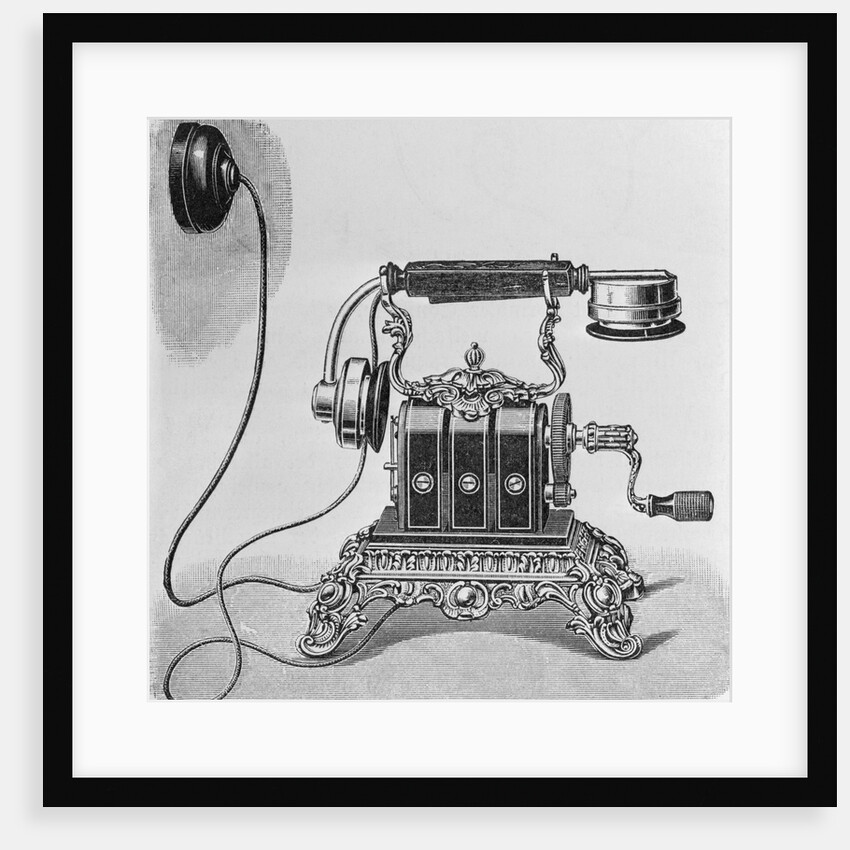 Victorian Style Telephone by Anonymous