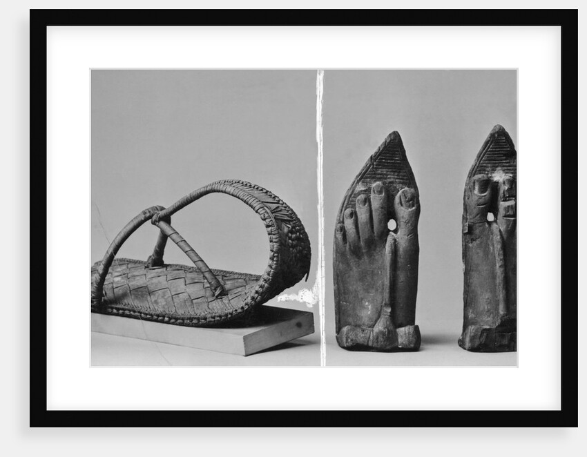 Egyptian Sandals and Sculpted Feet by Anonymous
