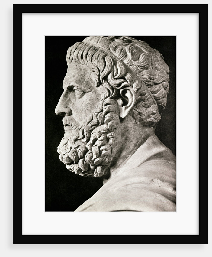 Sculpture of Sophocles by Anonymous