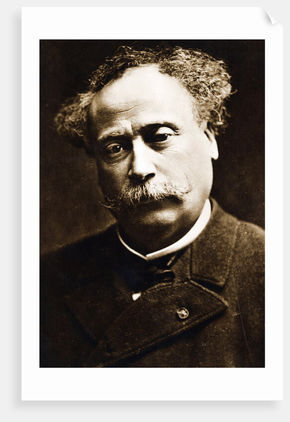 Portrait of French Novelist Alexandre Dumas by Anonymous