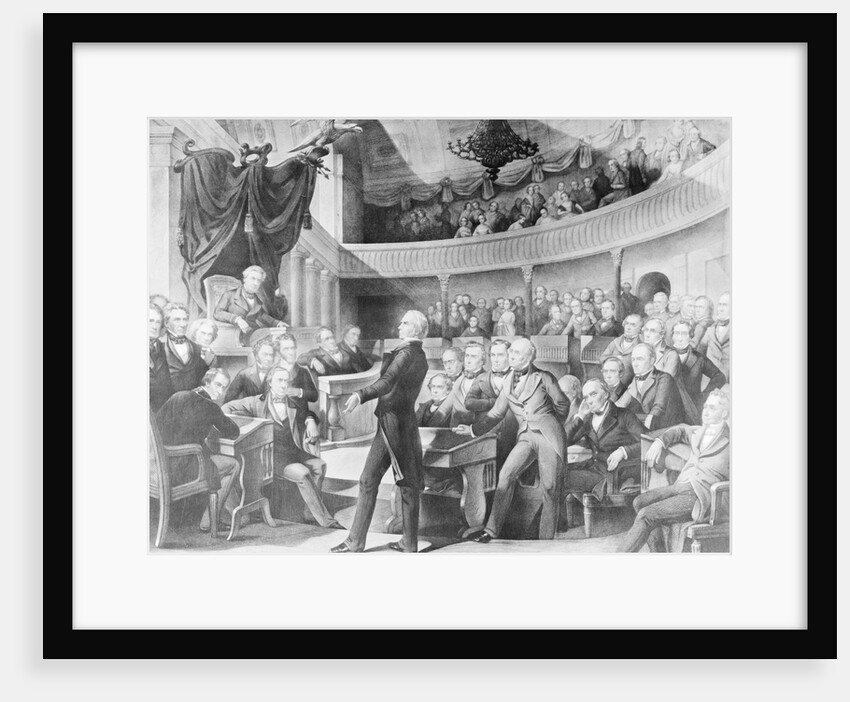 Henry Clay Gesturing to Senate by Anonymous
