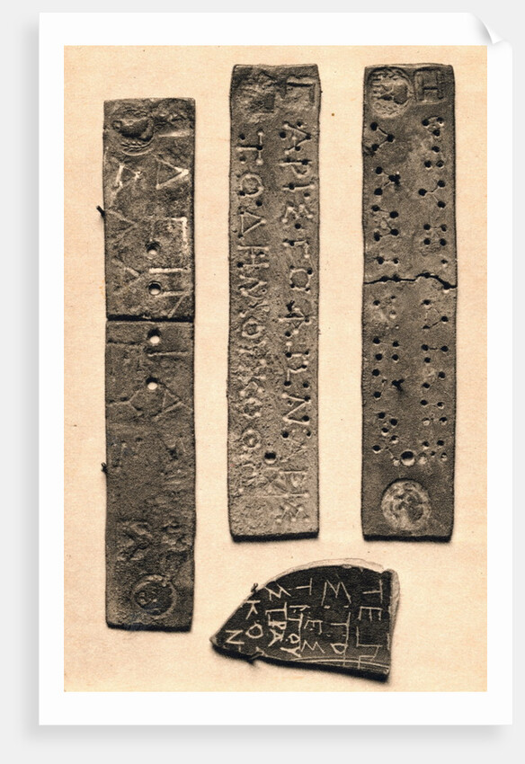 Portraits of Juryman's Tickets by Anonymous