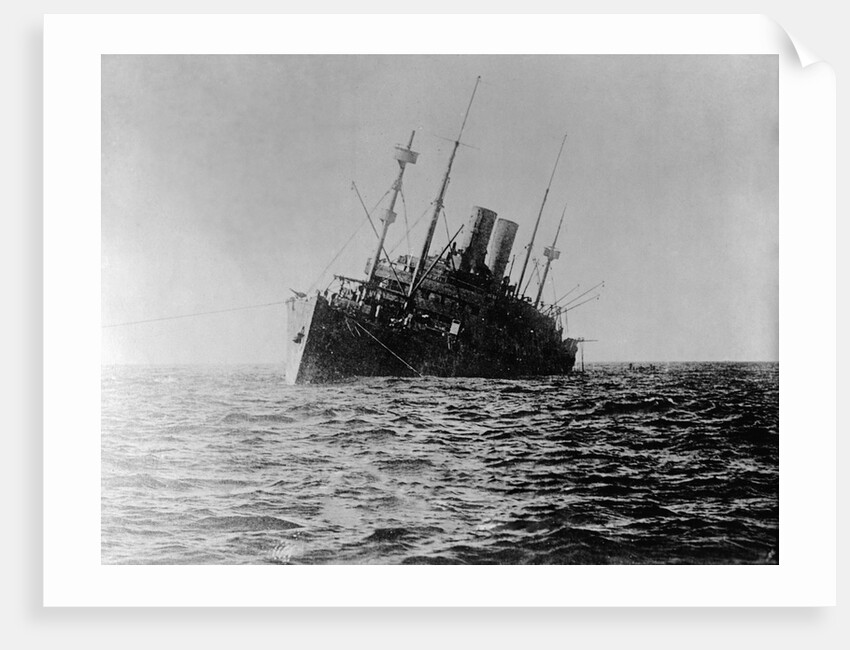 The Covington Being Sunk by Anonymous