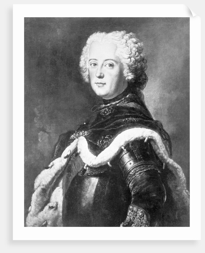 Frederick The Great as Crown Prince by Antoine Pesne