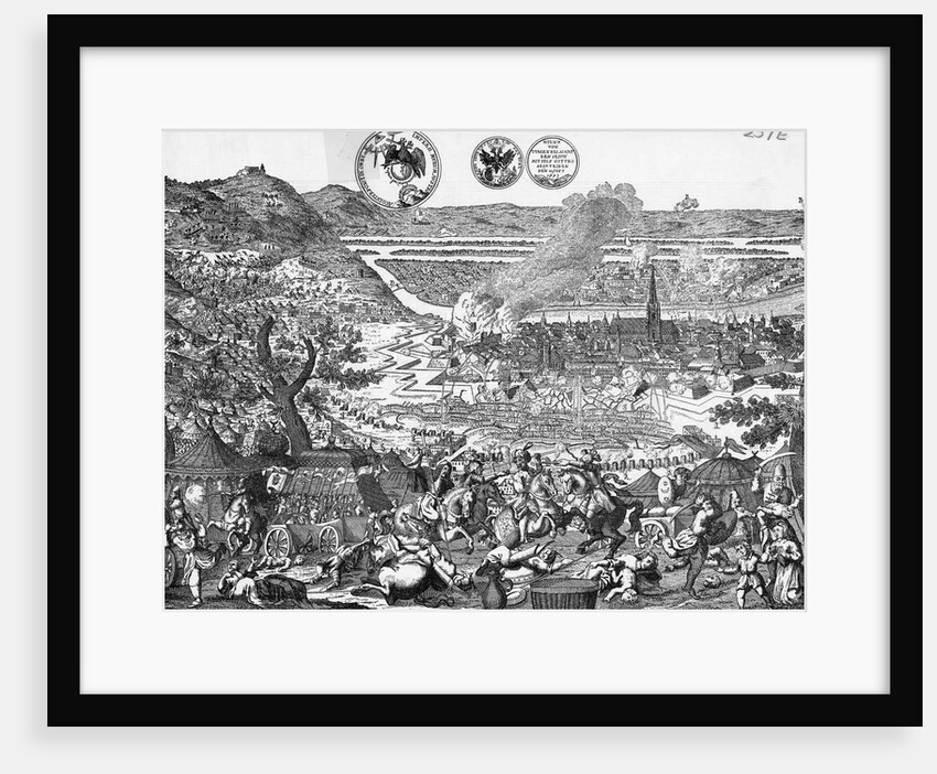 Siege of Vienna by Turks by Anonymous