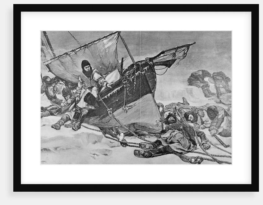 Boat with Corpses of Franklin Expedition by Anonymous