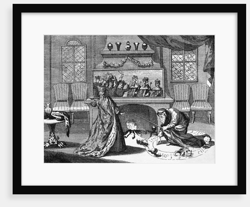 Nostradamus in Magic Circle by Anonymous