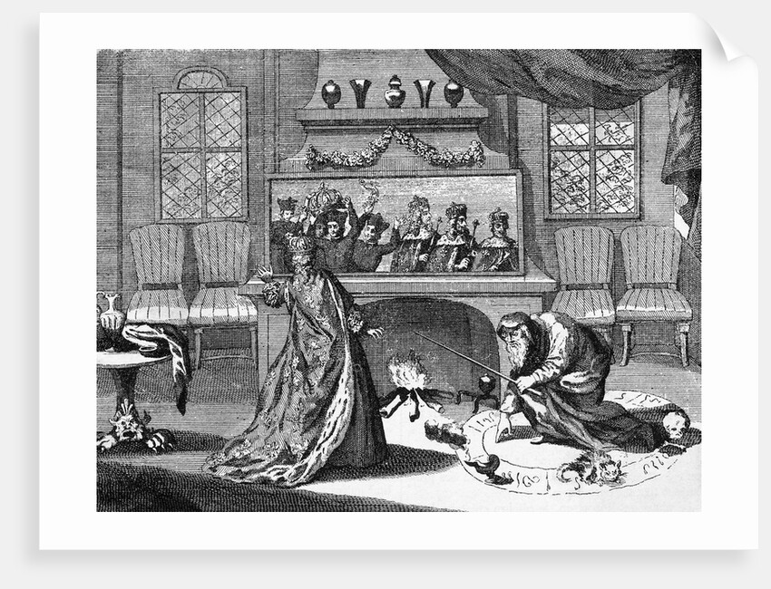Nostradamus in Magic Circle by Anonymous