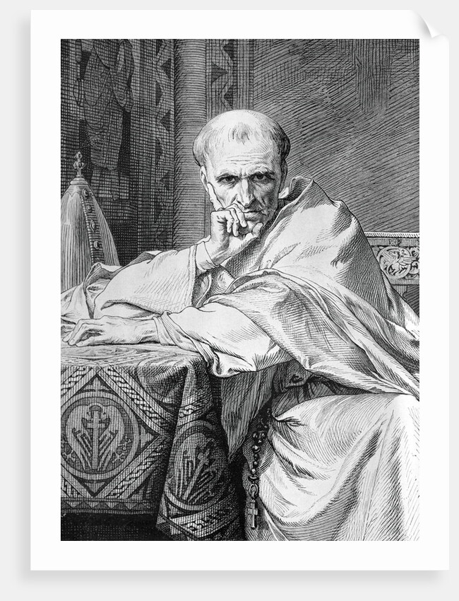 Portrait of Pope Gregory VII by Anonymous