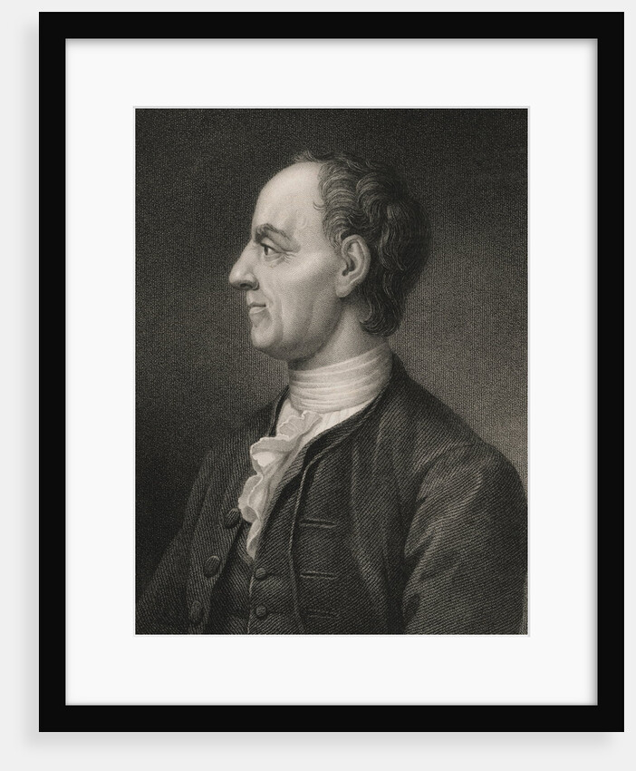 Profile of Mathematician Leonard Euler by Anonymous