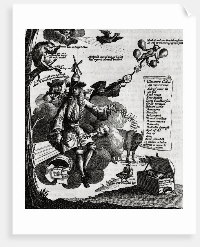 Dutch Satirical Cartoon by Anonymous
