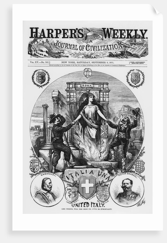 Cover of Harper's Weekly Magazine by Anonymous